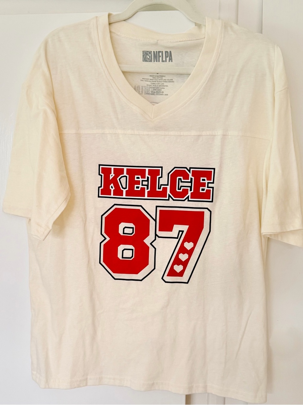 Taylor Swifties & Kansas City Chiefs Fans 📣 NFL Travis Kelce 87 Game Time Tee 🏈